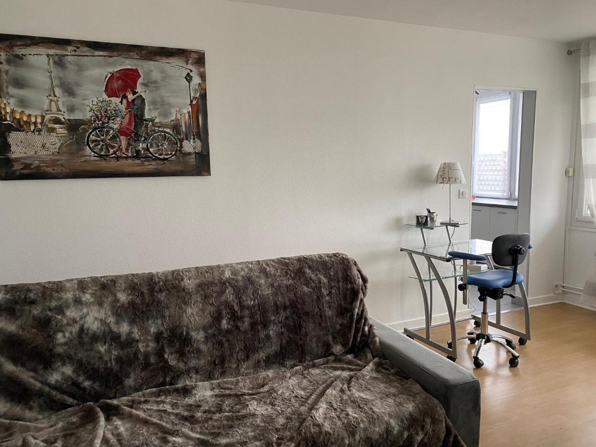 Apartamento Le Mun-T2, balcons, parking, wifi, linge, produits, ménage inclus Reims Exterior foto